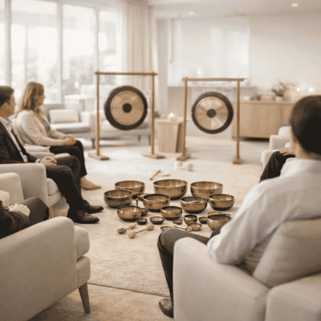 Intervention de Coralie, Chœur Intérieur, pour le bien-être en entreprise